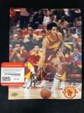 Austin Carr signed 8 x 10 photo.