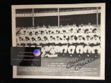 Mantle signed 1955 Yankees team photo.