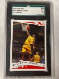 2005-06 Topps #200 first edition LeBron James card, SGC 98 Gem 10 grade.