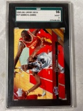 2005-06 Upper Deck #27 LeBron James card, SGC 96 Mint 9 grade.