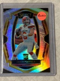 2018 Panini Select #143 Baker Mayfield rookie card.
