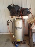 Campbell Hausfeld upright air compressor, 1984, 230volt