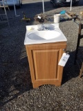 Bathroom vanity and sink