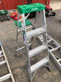 Werner 4 foot aluminum ladder