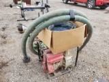 Water pump with hoses