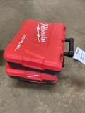 Milwaukee empty tool cases