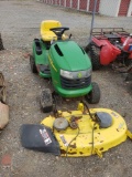 John Deere L110 riding mower with 42