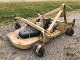 Land pride 72 inch three-point finish mower. With PTO shaft.