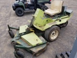 Cushman front line commercial mower, gas, runs