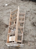 Wood step ladders