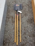 3 roofing shovels