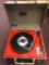 GE portable vintage record player