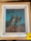 Signed Lone Ranger and Tonto picture framed and 2 small early prints in frames