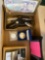1 flat foreign coins, lighters, September 11 memorial coin, pocket knives