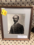 Historic framed photo General Joseph Johnston