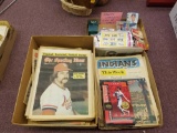 Sports cards, 1975 sporting news, early paper