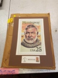 1989 Ernst Hemingway first day issue stamp