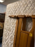 Full size mattress and box spring with headboard and footboard
