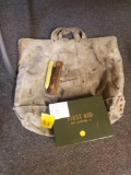 Bell system handbag, first aid kit, meter
