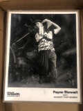 Payne Stewart signed photo