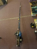 5 rods and reels