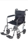 Drive medical lightweight steel transport wheelchair