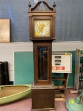 Tall antique grandfather clock