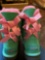 UGG boots pink and green, new condition