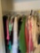 Half the contents of this closet, all very nice women?s clothes, dresses