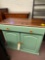 Painted cabinet with top drawer