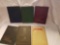 6 assorted yearbooks 1930s and 1940s