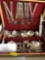 Silver plate flatware in box