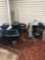 Yard cart, grill, totes, flower pots, trash can, yard tools, etc