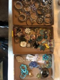 3 flats jewelry, bracelets, brooches
