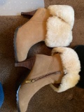 UGG boots size 8, new condition with heel