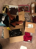 Ladies collection of boots, shoes, in boxes, size 8