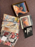 1 box vintage Sports Illustrated magazines and Linda McCartney , Mojo magazines