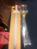 2 new decorative swords, 1 mounting plaque