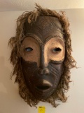 Huge African wood carved mask 20? inches