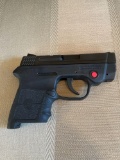 Smith and Wesson Body Guard 380 pistol crimson trace