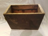 US 50 cartridge wood crate