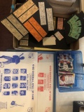 1960s Cleveland Indians tickets, baseball cards, etc