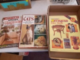 Antique and cat books