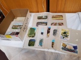 Assorted postcards on paper