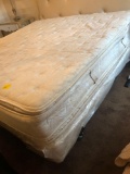 King size mattress & box spring & bedding