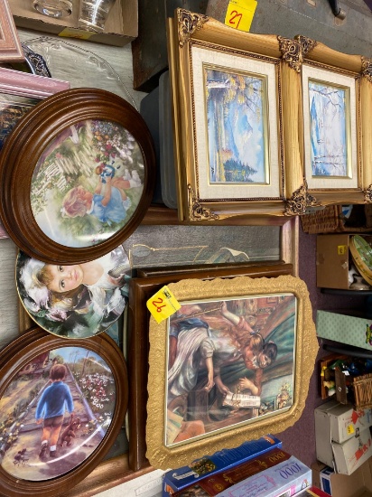 Lot of frames and prints