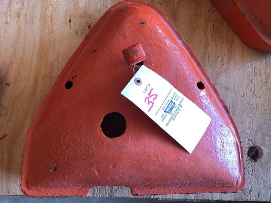 Allis Chalmers "G" triangle front weight