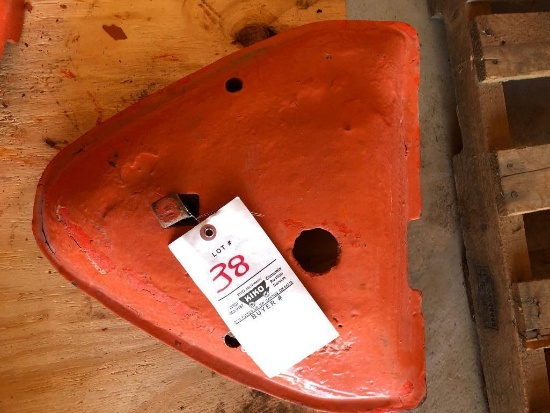 Allis Chalmers "G" triangle front weight