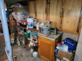 Contents of Cabinets and Shelves in Basement