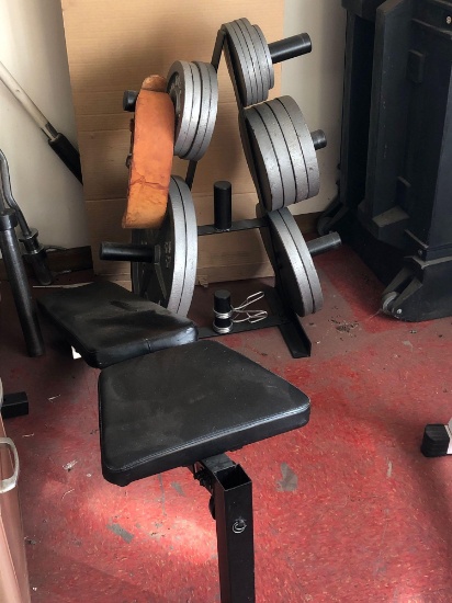 Plate Weights, Bench, Bars